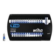 Wiha Bit Set XLSelector 31-tlg. I T-Bit 25 mm PH, TORX, Sechskant 1/4" C6,3 I magnetischer Bithalter I Impact- & Schlagschrauber geeignet (41830)