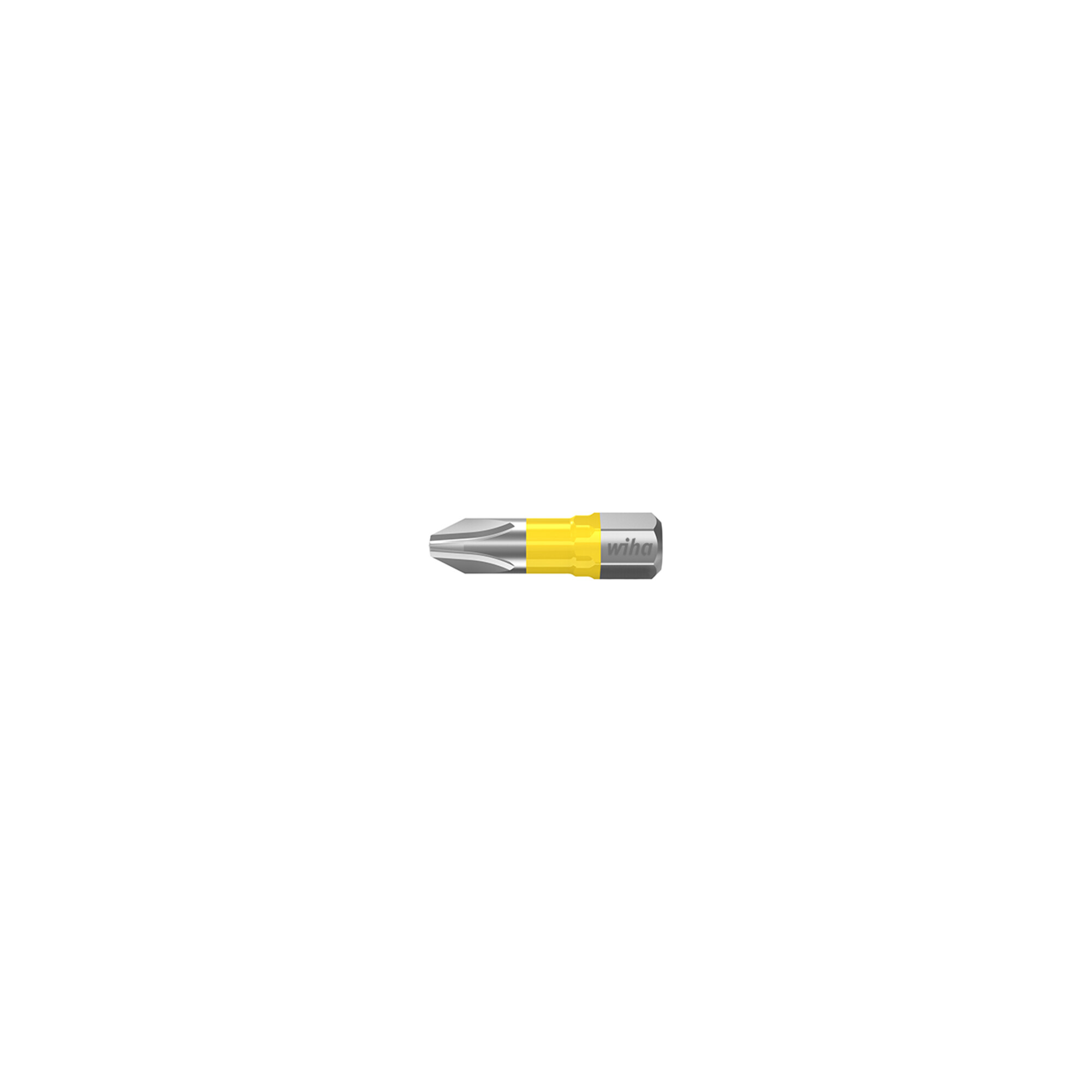 Wiha Bit Set Y-Bit 25 mm Phillips (PH2) 25-tlg. in Box 1/4"