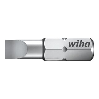 Wiha bit standaard 25 mm sleuf 1/4" 8.0