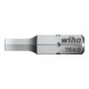 Wiha Bit Standard 25 mm hexagone avec trou 1/4" TR3.0 mm-1