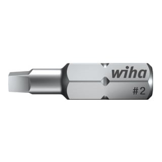 Wiha Bit Standard 25 mm Innenvierkant 1/4" 2 - 2,8"