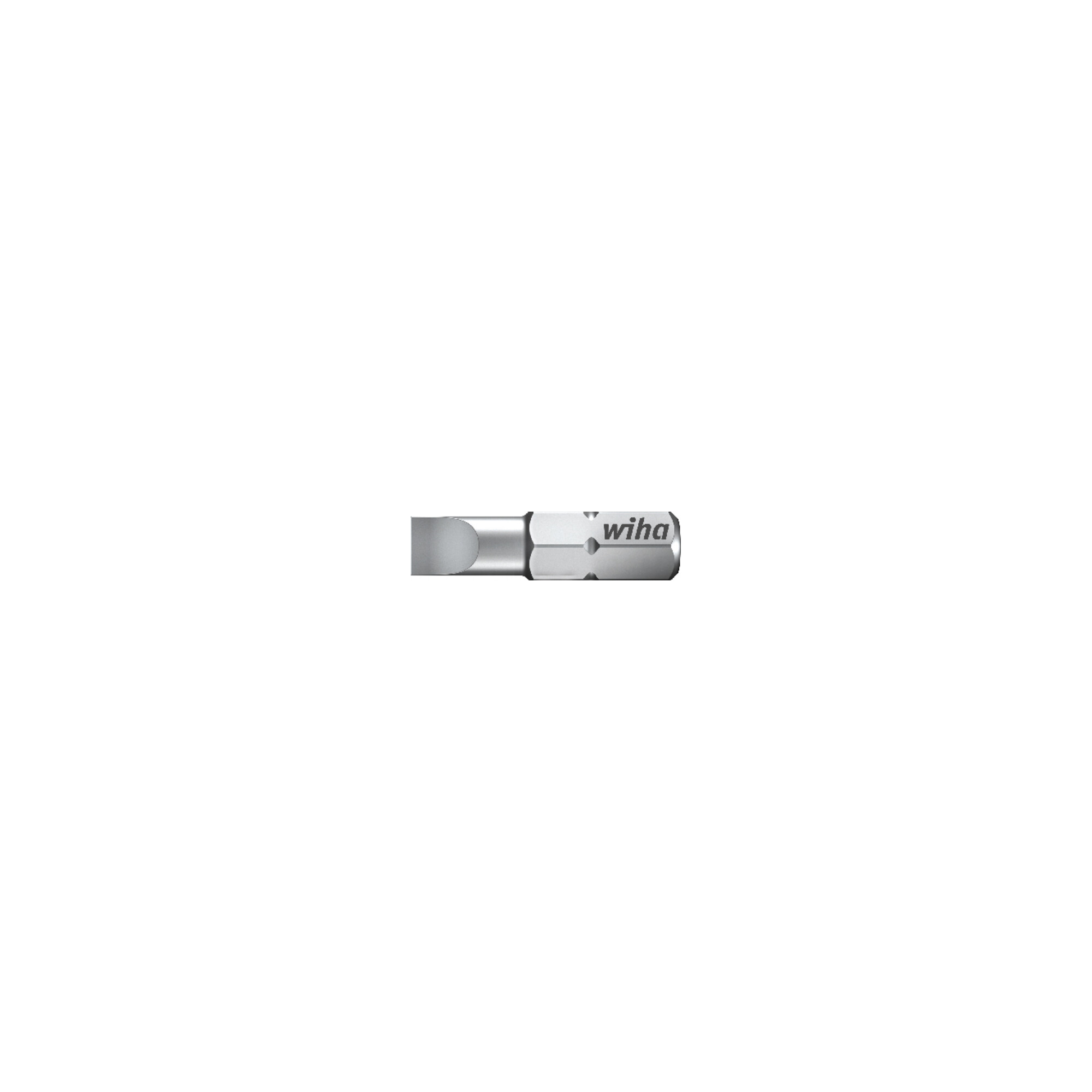 Wiha Bit Standard 25 mm Schlitz 1/4" 8,0