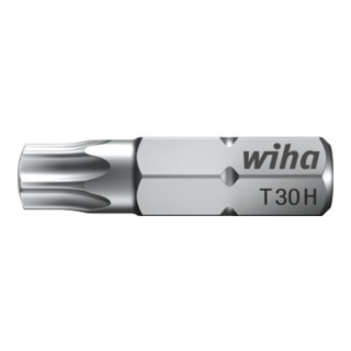 Wiha TX Bit, L25 mm, entraînement 1/4", avec alésage