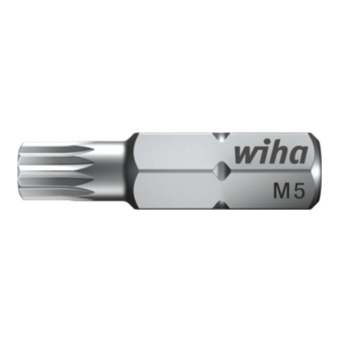 Wiha Bit Standard 25 mm Vielzahn 1/4" M6