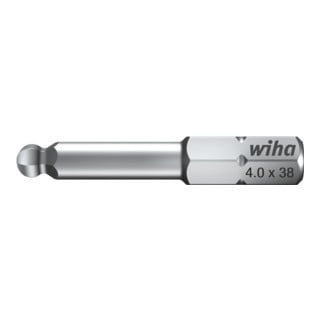 Wiha Bit Standard esagonale a sfera 1/4" 6,0 x 38mm