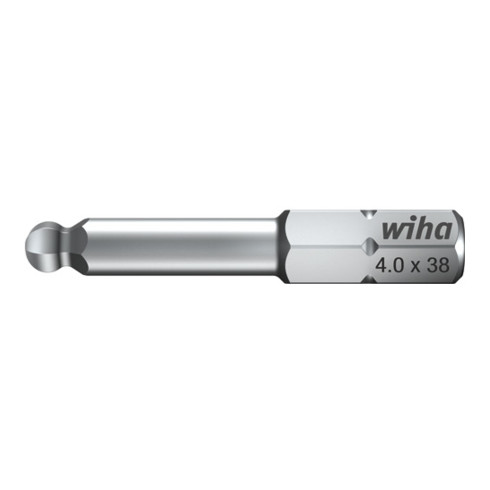 Wiha Bit Standard esagonale a sfera 1/4" 6,0 x 38mm