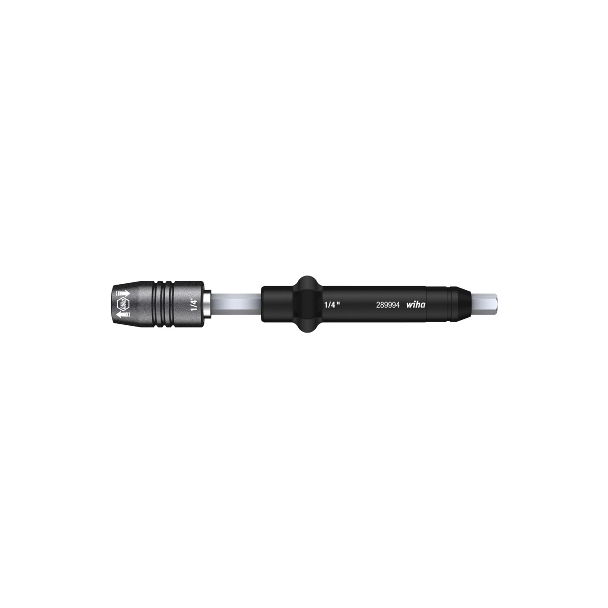 Wiha Bithalter für Drehmoment-Schraubendreher mit Quergriff 1/4 mm x 125 mm