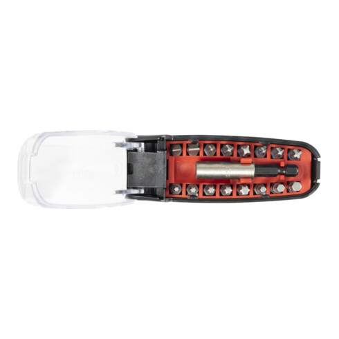 Wiha bitset CroCo gemengd 1/4" 17 dlg. in doos (35565)