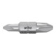 Wiha bitset dubbelbaard Phillips 10 dlg. in doos PH1, PH2 Bit 30 mm-1