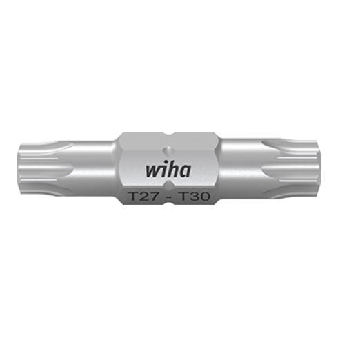 Wiha bitset dubbelbaard TORX 10 delig in doos Torx T27, T30 bit 30 mm