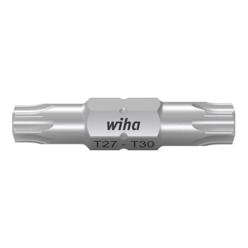 Wiha bitset dubbelbaard TORX 10 delig in doos Torx T27, T30 bit 30 mm