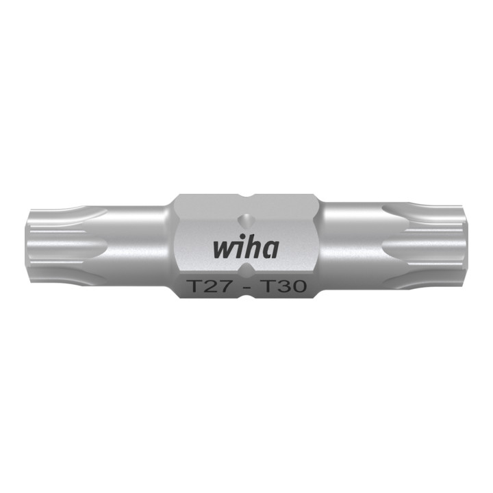 Wiha bitset dubbelbaard TX 10 delig in doos TX T27, T30 bit 30 mm