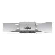 Wiha bitset dubbelbaardsleuf 10 stuks in doos sleuf 5,5, 6,5 mm bit 30 mm