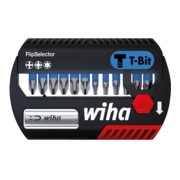 Wiha bitset FlipSelector T-bit 25 mm Phillips, Pozidriv, TORX® 13 dlg. 1/4"