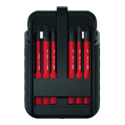 Wiha bitset slimBit elektrische sleuf, Phillips, Pozidriv, PlusMinus/Pozidriv, TX 12 dlg. in slimBit-doos