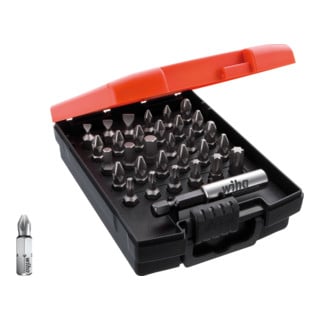 Wiha bitset standaard 25 mm gemengd 31 delig 1/4" in doos