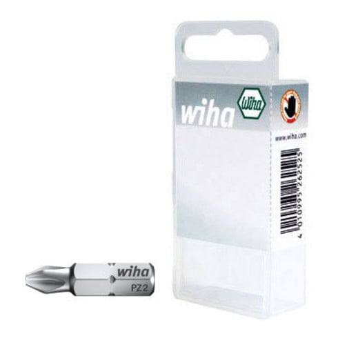 Wiha bitset standaard 25 mm Pozidriv 20-pcs. 1/4" in doos