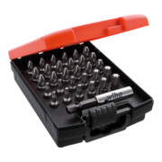 Wiha Bitset Standaard 25 mm Pozidriv, TORX® 5xPZ1, 10xPZ2, 3xPZ3, 2xT10, 2xT15, 2xT20, 2xT25, 2xT30, 2xT40 31 dlg. 1/4".-1