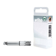 Wiha bitset standaard 25 mm zeskant kogelkop 3 dlg. 1/4" in doos