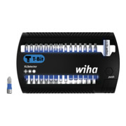 Wiha bitset XLSelector T-bits 25 mm kruiskop, TX, zeskant 31-delig. 1/4"