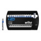 Wiha bitset XLSelector T-bits 50 mm kruiskop, TX, zeskant 13 dlg. 1/4"-1