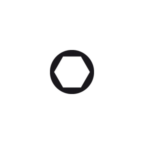 Wiha Bussola 246 isolata 1/4" esagonale 10mm
