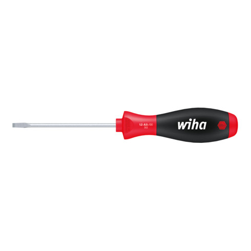 Wiha Cacciavite a intaglio SoftFinish® con lama rotonda 6,5mm x 100mm