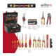Wiha Caisse à outils Set XL 2 Trolley electric 60 pièces I Caisse à outils sur roulettes I Valise à outils I Boîte à outils remplie pour électricien (45795)-2