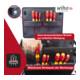 Wiha Caisse à outils Set XL 2 Trolley electric 60 pièces I Caisse à outils sur roulettes I Valise à outils I Boîte à outils remplie pour électricien (45795)-4