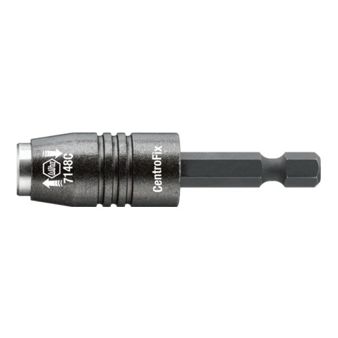 Wiha CentroFix snelspanhouder vorm E 6.3 (7148C) 1/4" 60 mm