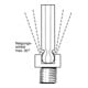 Wiha Chiavi maschio esagonali 6KT lunghe, con estremità sferica (metriche)-5