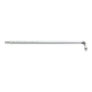Wiha Chiave maschio TX a sfera con gambo corto, argento titanio T40 x 210mm, 24,1mm