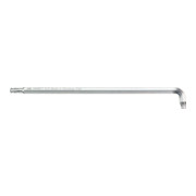Wiha Chiave maschio TX a sfera con gambo corto, argento titanio T7 x 89mm, 8,9mm