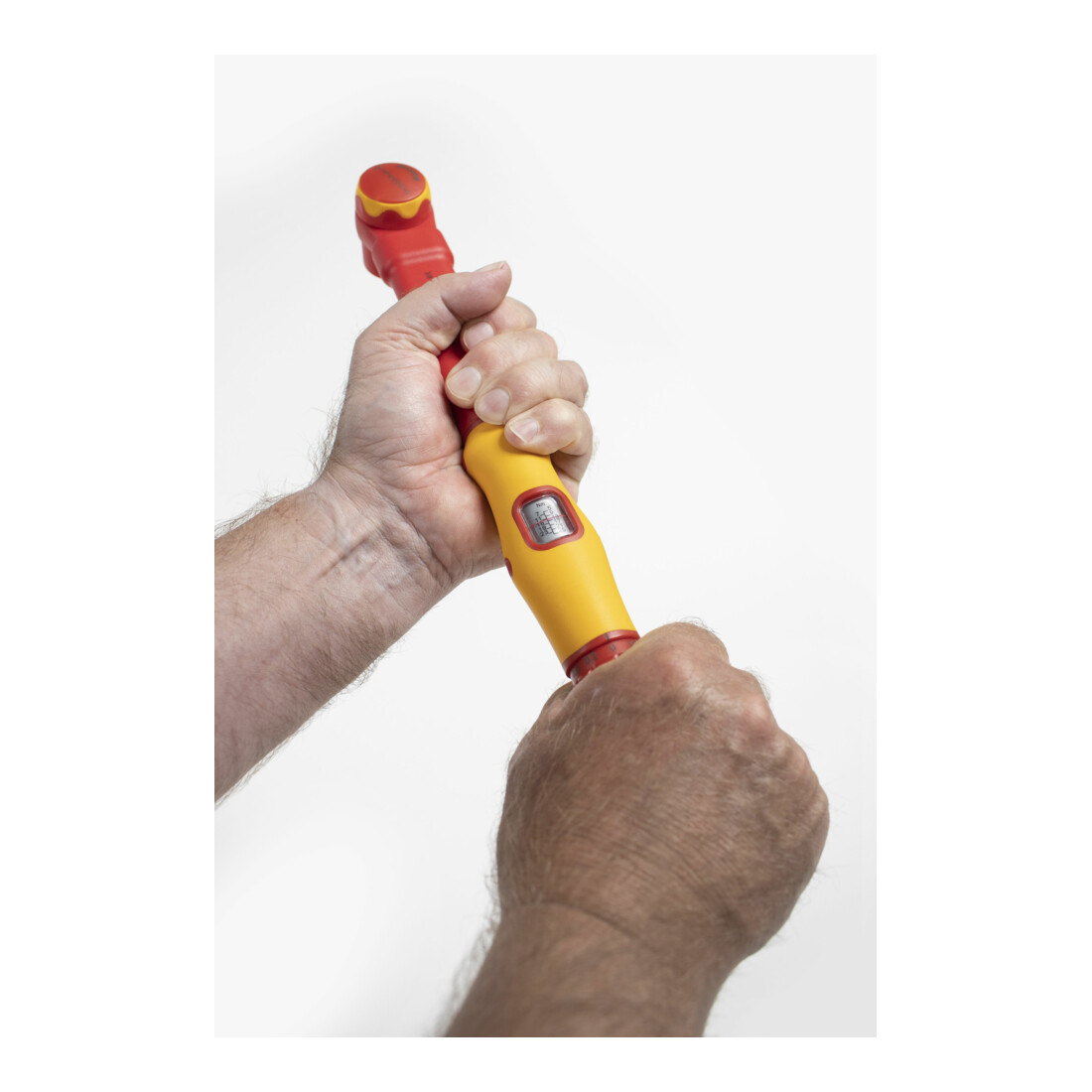 Wiha Clé dynamométrique electric 1/4" pour clé à douille, limitation de couple à réglage variable (43126)