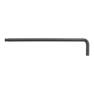 Wiha Clé mâle Six pans à tête sphérique, exécution en pouces, oxydé noir (01424) 1/4 x 191 mm, 38 mm