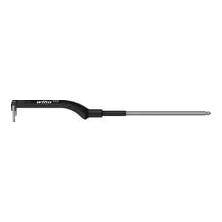 Wiha Clé pour câbles connecteur rond Six pans mâle pour tournevis dynamométrique avec manche longitudinal (36415) 9 x 218 mm, 1 Nm