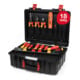 Wiha Coffret d'apprentissage pour installation électrique 18 pièces VDE I Coffret d'outils d'électricien rempli I Set d'outils pour professionnels et apprentis I Outils d'électricien-1