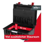 Wiha Coffret d'apprentissage pour installation électrique 18 pièces VDE I Coffret d'outils d'électricien rempli I Set d'outils pour professionnels et apprentis I Outils d'électricien-4