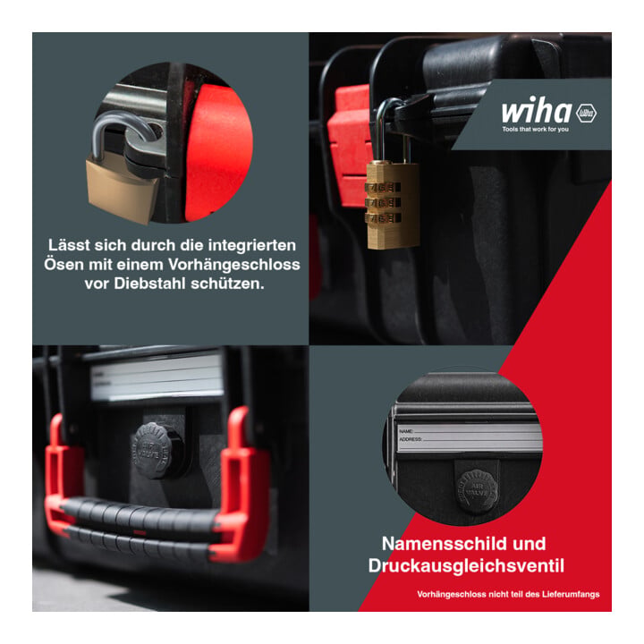 Wiha Coffret d'apprentissage pour installation électrique 18 pièces VDE I Coffret d'outils d'électricien rempli I Set d'outils pour professionnels et apprentis I Outils d'électricien