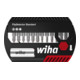 Wiha Coffret d'embouts FlipSelector Standard 25 mm Phillips, Pozidriv, TORX® 13 pcs, 1/4" avec clip attache-ceinture sous blister (39060)-1