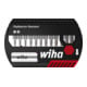Wiha Coffret d'embouts FlipSelector Standard 25 mm TORX® Tamper Resistant, 13 pcs, 1/4" avec clip attache-ceinture sous blister (39057)-1