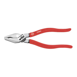 Wiha-combinatietang Classic met DynamicJoint® en OptiGrip met extra lange snijkant in blister 160 mm