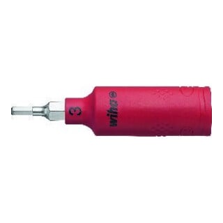 Wiha Douille isolée 1/4 pouce hexagone intérieur