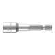 Wiha Douille magnétique, Standard 55 mm Six pans 1/4" dans un coffret (38721)-1