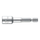Wiha Douille magnétique, Standard 55 mm Six pans 1/4" dans un coffret (38722)-1