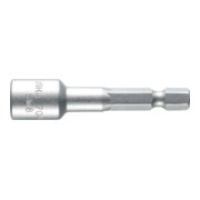 Wiha Douille magnétique, Standard 55 mm Six pans 1/4" dans un coffret (38721)