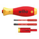 Wiha-draaimomentset easyTorque adapter elektrisch met slimVario®-houder en slimBits SL/PZ 4 dlg. in blister 29701 080 S4-1