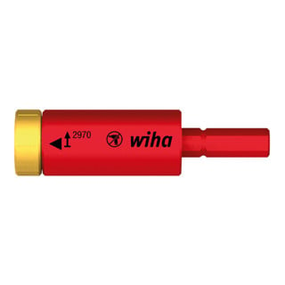 Wiha Drehmoment easyTorque Adapter electric für slimBits und slimVario® Halter in Blister 41341 0,8 Nm