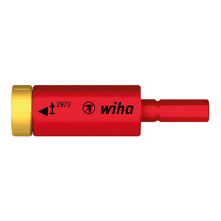 Wiha Drehmoment easyTorque Adapter electric für slimBits und slimVario® Halter in Blister 41343 2,5 Nm