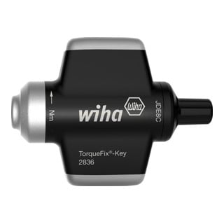Wiha Drehmoment-Schraubendreher mit Schlüsselgriff TorqueFix® Key fest voreingestellte Drehmomentbegrenzung 0,5 Nm, 4 mm